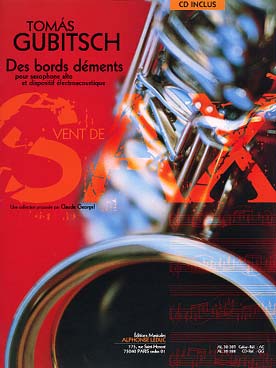 Illustration de Des Bords déments pour saxophone et dispositif électroacoustique (CD)