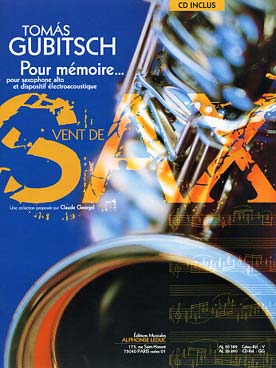 Illustration de Pour mémoire pour saxophone et dispositif électroacoustique (CD)