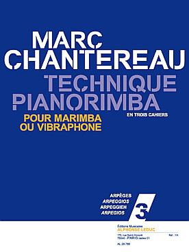 Illustration de Technique Pianorimba - Vol. 3 : Arpèges