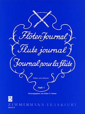 Illustration de Flöten-Journal - Vol. 1 : œuvres de Moscheles et Kuhlau
