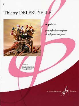 Illustration de 4 Pièces pour xylophone et piano