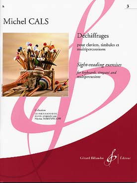 Illustration de Déchiffrages pour claviers, timbales et multipercussions - Vol. 3
