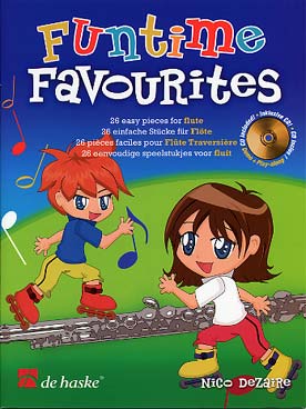 Illustration funtime favourites avec cd flute