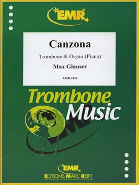 Illustration de Canzona pour trombone et orgue ou piano