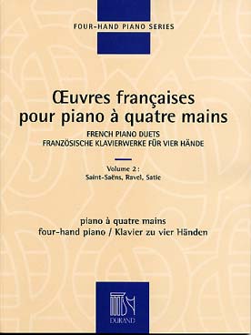 Illustration oeuvres francaises a 4 mains vol. 2