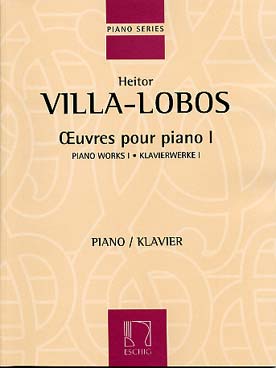 Illustration villa-lobos oeuvres pour piano vol. 1