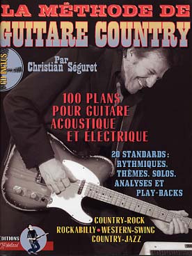 Illustration methode de guitare country + cd