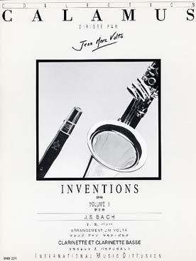 Illustration de Inventions (tr. Volta) - Vol. 2 : BWV 779-786