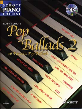 Illustration de POP BALLADS : ballades célèbres arr. par Carsten Gerlitz - Vol. 2