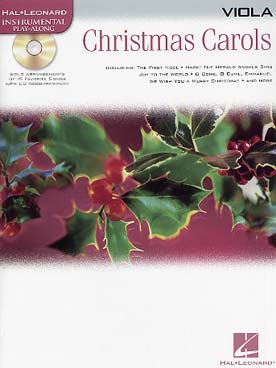 Illustration christmas carols avec cd alto