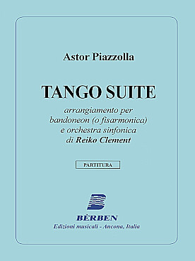 Illustration piazzolla tango suite accordeon/orch.