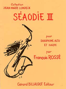 Illustration rosse seaodie iii (saxophone et harpe)