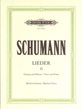 Illustration de Lieder Vol. 2 (voix moyenne)