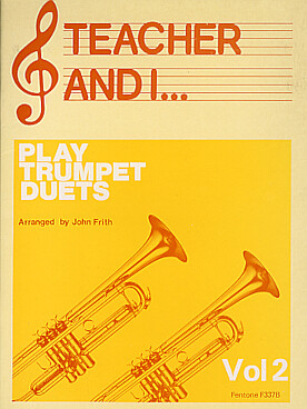 Illustration teacher and i... play trumpet vol. 2