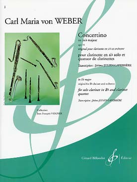 Illustration de Concertino op. 26 en mi b M (tr. Julien- Laferriere)