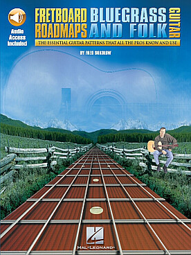 Illustration de Bluegrass and folk guitar avec support audio