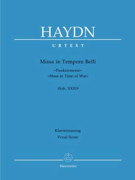 Illustration haydn missa tempore belli hob. xxii:9