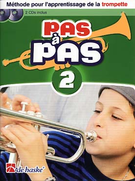 Illustration de Pas à pas : méthode de trompette - Vol. 2 avec 2 CD play-along   