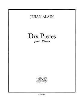 Illustration alain j pieces (10) piano ou clavecin