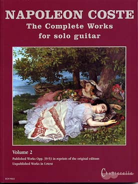 Illustration de Œuvres complètes pour guitare seule en 2 volumes - Vol. 1 et 2 réunis