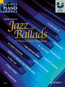 Illustration jazz ballads avec cd
