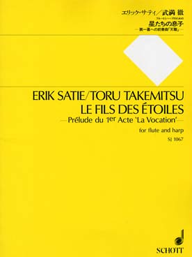 Illustration de Le Fils des étoîles, prélude du 1er acte de La vocation (tr. Takemitsu)