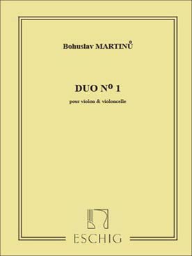 Illustration martinu duo n° 1 pour violon et cello