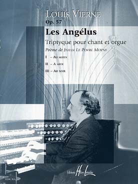 Illustration de Les Angélus op. 57 pour voix moyenne et orgue