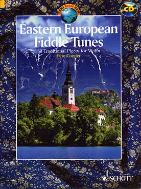 Illustration eastern european fiddle tunes + cd