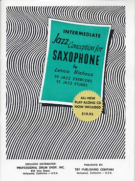 Illustration niehaus jazz conception sax interm. + cd
