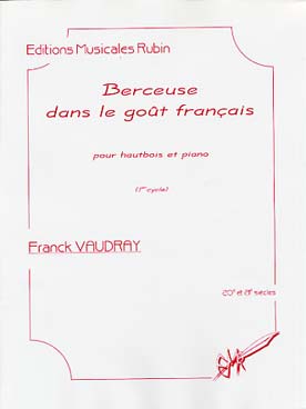 Illustration de Berceuse dans le goût français coédition Jobert/Rubin