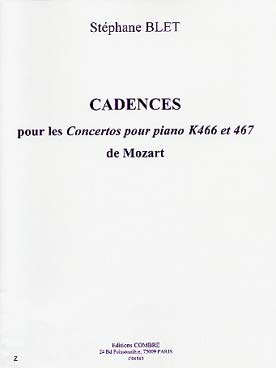 Illustration blet cadences concertos mozart k 466/467