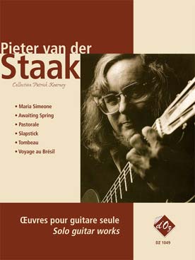 Illustration staak oeuvres pour guitare seule