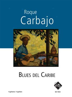 Illustration carbajo blues del caribe