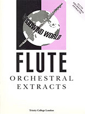 Illustration de WOODWIND WORLD : flute orchestral extracts (éd. Trinity College London) par H. Clarke