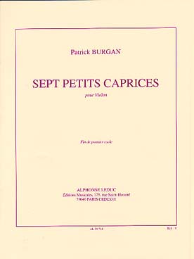 Illustration de 7 Petits caprices 