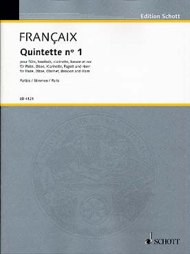 Illustration de Quintette N° 1 pour cuivres - Parties séparées