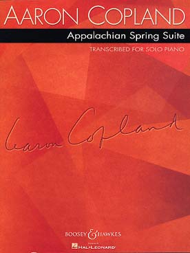 Illustration de Appalachian spring suite pour orchestre, tr. Stanley pour piano solo
