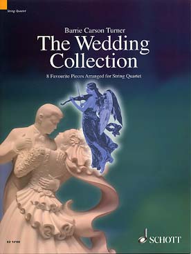 Illustration de The WEDDING COLLECTION (tr. Carson) : Bach, Haendel, Wagner, Mendelssohn, Purcell, Mozart...