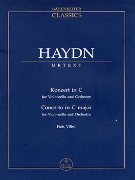 Illustration de Concerto pour violoncelle Hob. VIIb:1 en do M - Version de poche