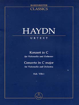 Illustration de Concerto pour violoncelle Hob. VIIb:1 en do M - Version de poche