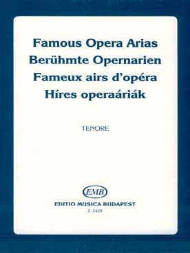 Illustration favourite opera arias vol. 4 : tenor