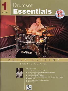 Illustration de Drumset essentials avec CD - Vol. 1