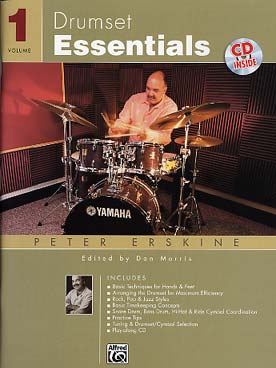 Illustration de Drumset essentials avec CD - Vol. 1