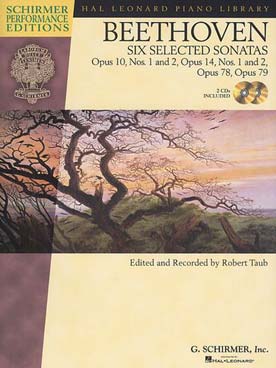 Illustration beethoven sonates (6) avec cd d'ecoute