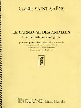 Illustration de Le Carnaval des animaux - éd. Durand