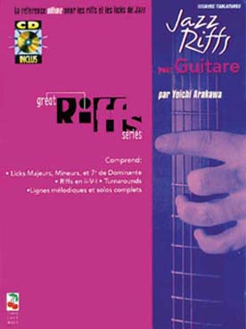 Illustration de Jazz riffs for guitar avec CD