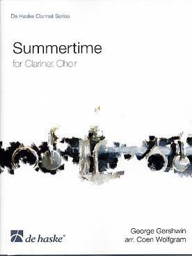 Illustration de Summertime de Porgy and Bess, tr. pour ensemble de clarinettes par Wolfgram