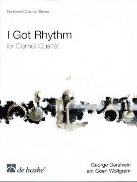 Illustration de I got rhythm pour quatuor de clarinettes (tr. Wolfgram)