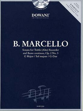Illustration marcello sonate op. 2/5 en sol maj